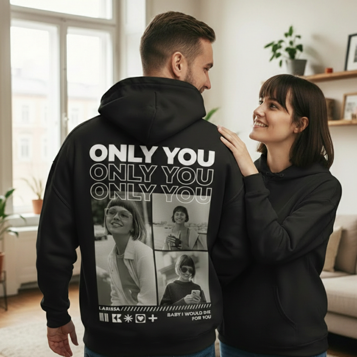 Personalisierter Hoodie "Only You"