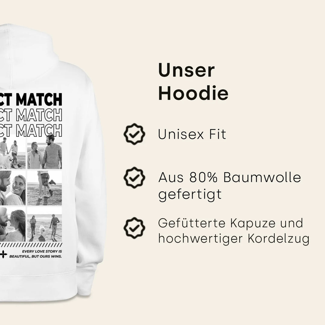 Personalisierter Hoodie "Traumpaar"