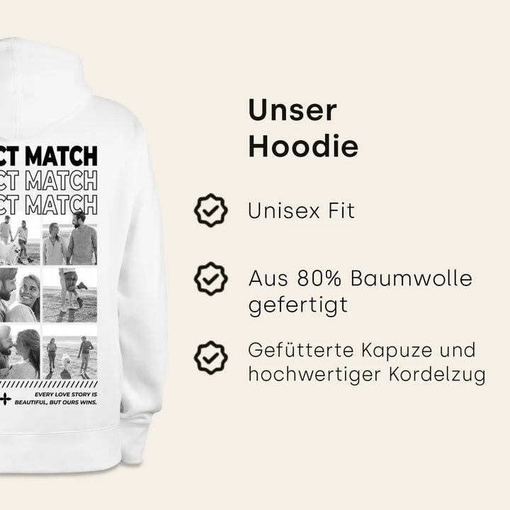 Personalisierter Hoodie "Traumpaar"