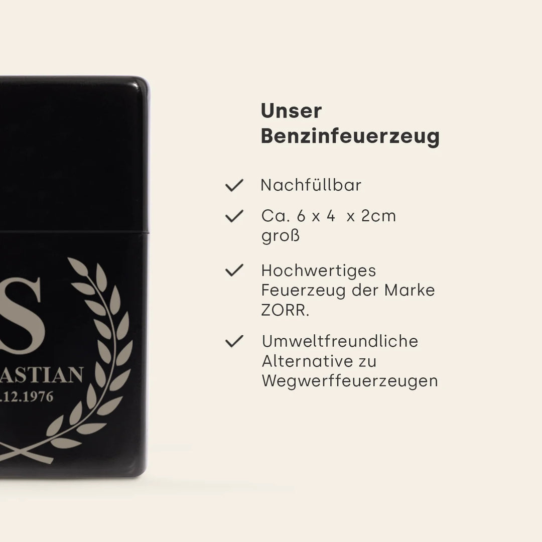 Personalisiertes Feuerzeug “Dein Text”