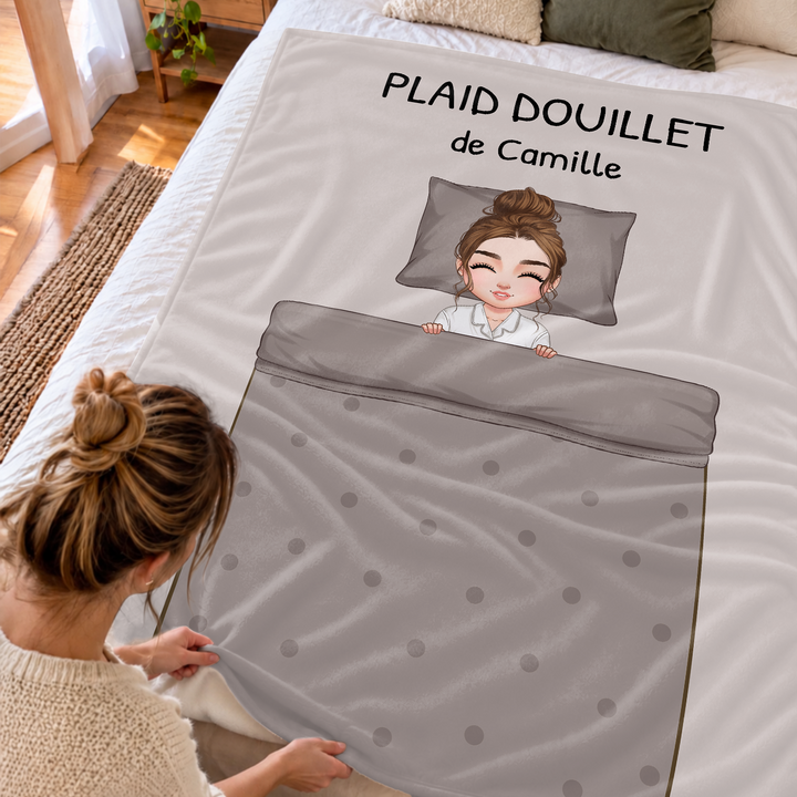 Personalisierte Decke "Cartoon"