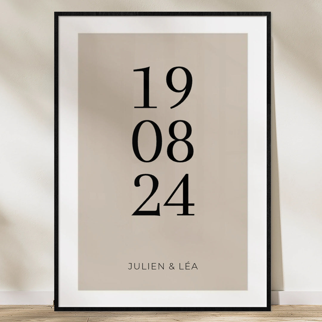 Poster "Unser Datum"-1