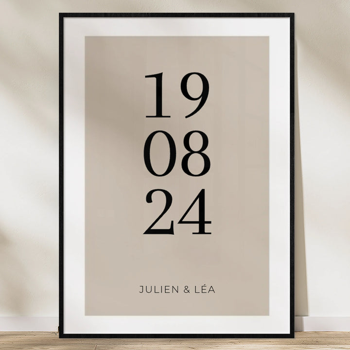 Poster "Unser Datum"-1