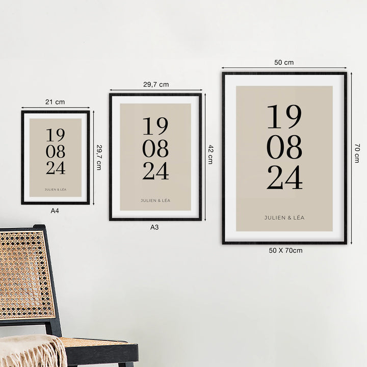 Poster "Unser Datum"-1