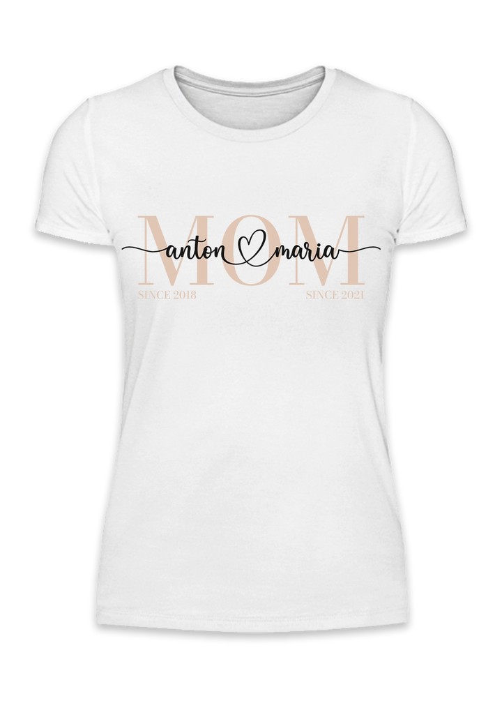 Personalized T-shirt "Mom"