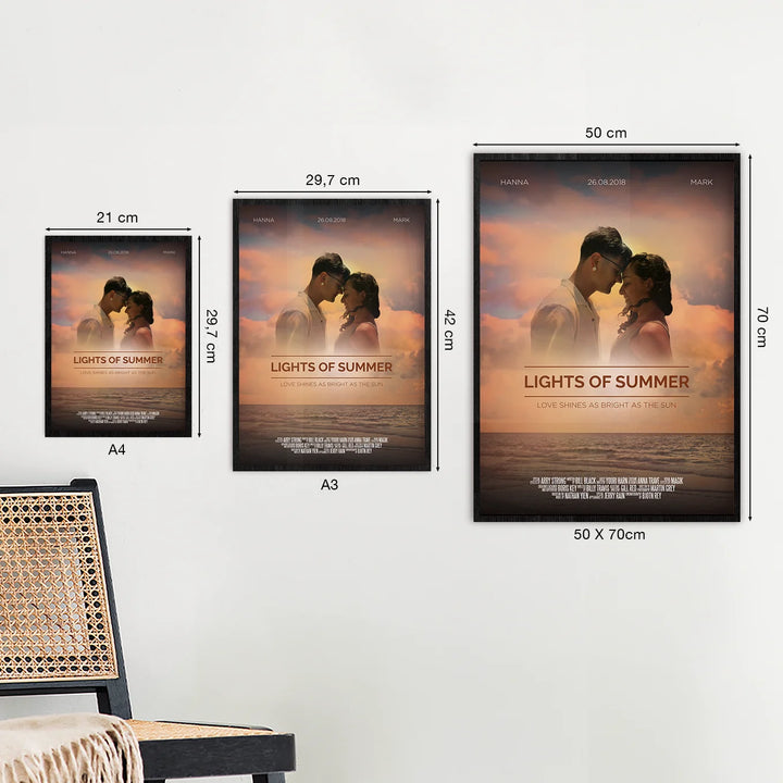 Filmposter "Lights Of Summer" - famwalls