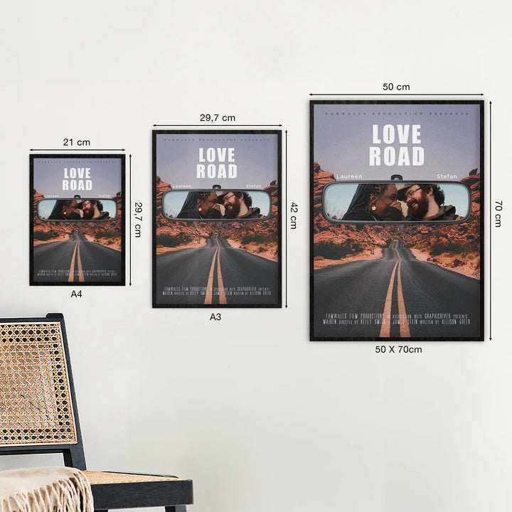 Filmposter "Love Road" - famwalls