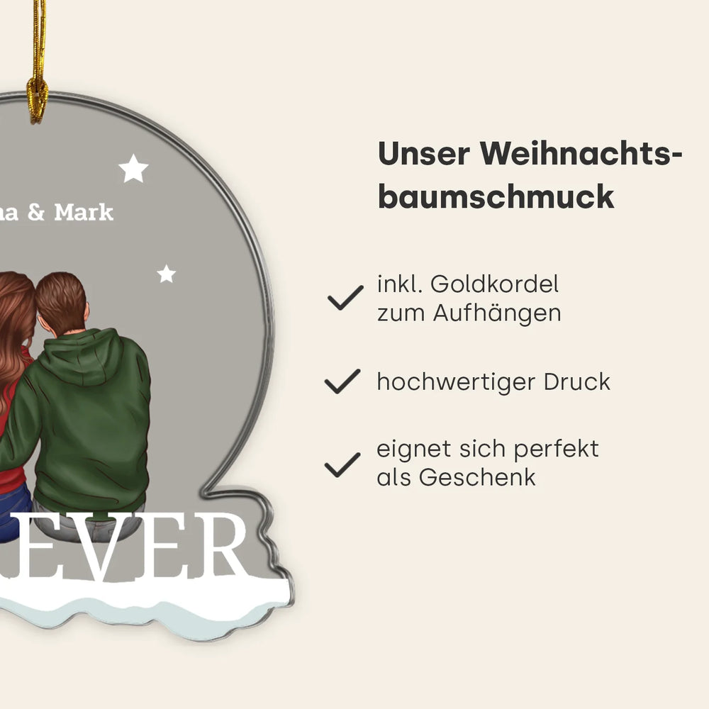 ''Forever'' Weihnachtsanhänger famwalls