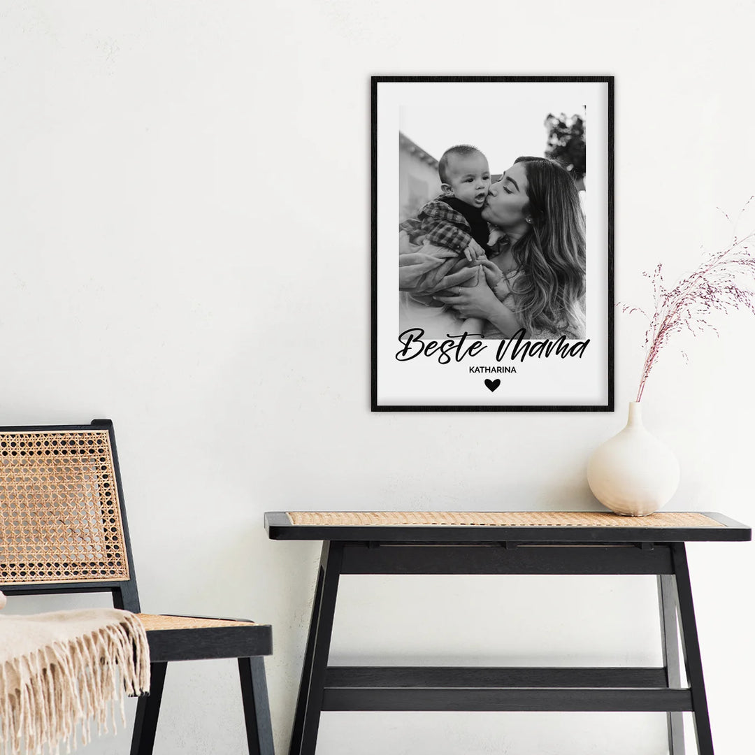 Fotoposter "Beste Mama" famwalls