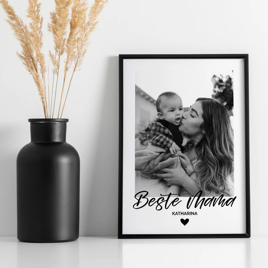 Fotoposter "Beste Mama" famwalls