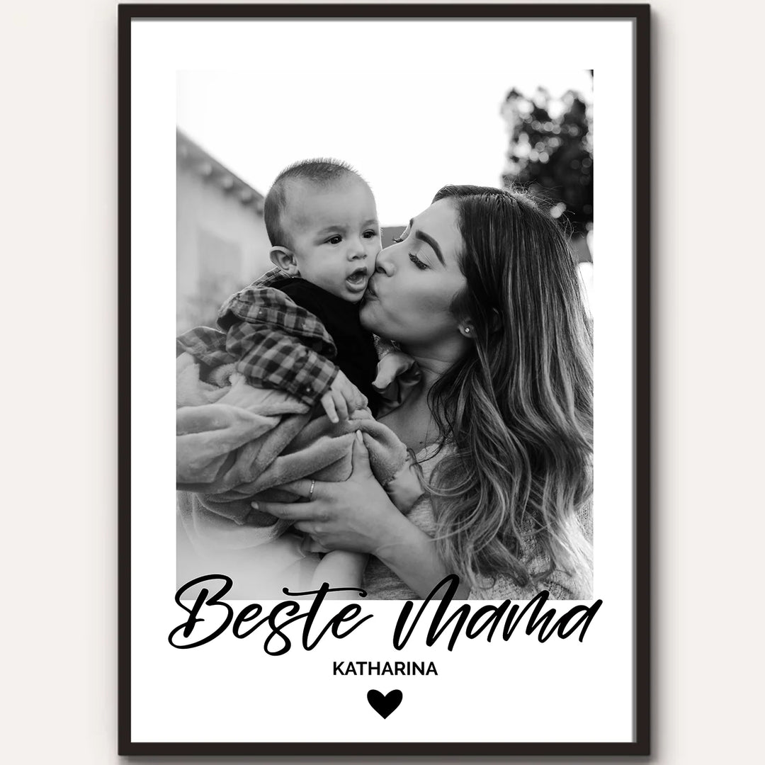 Fotoposter "Beste Mama" famwalls