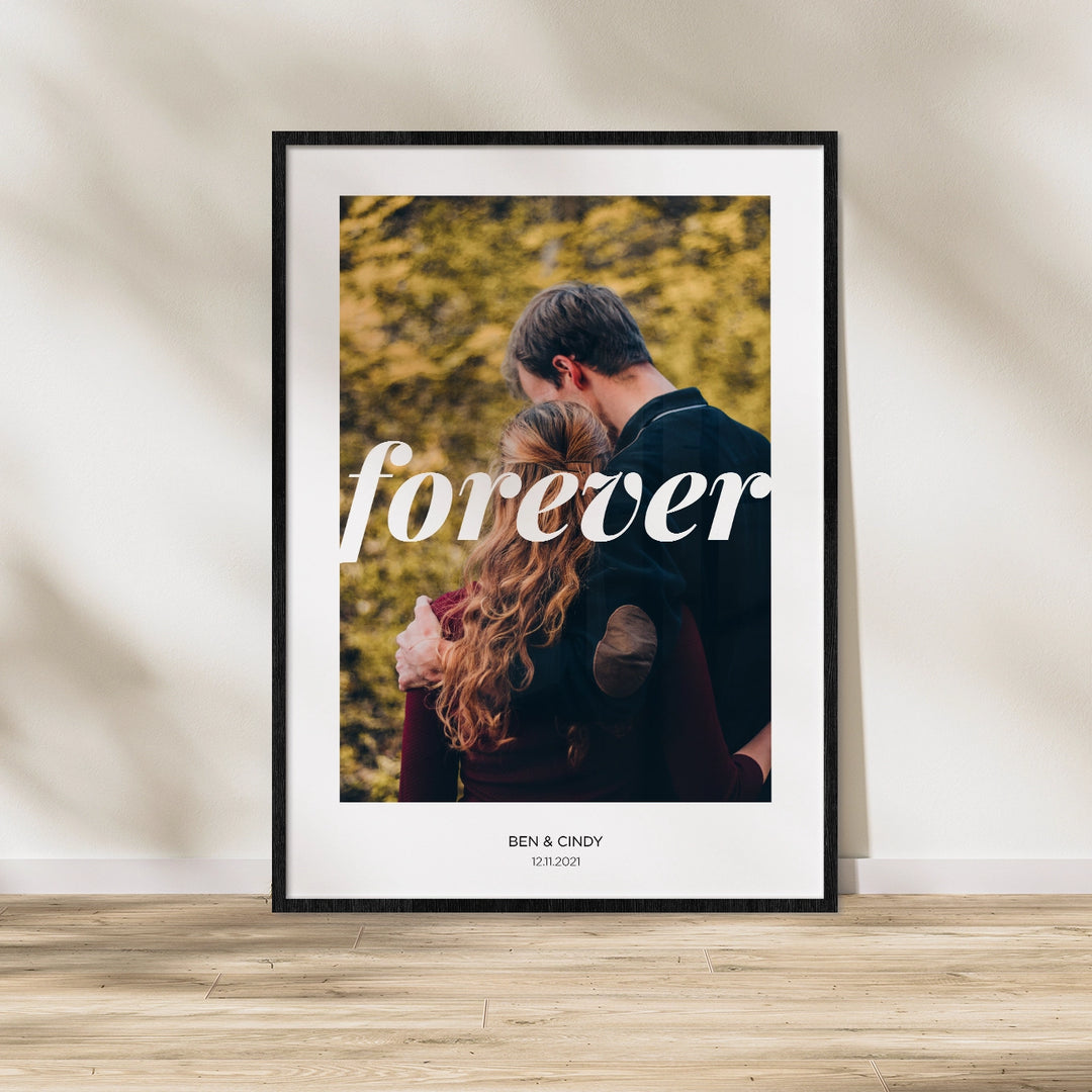 Fotoposter "Forever" famwalls