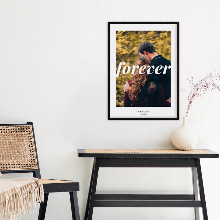 Fotoposter "Forever" famwalls