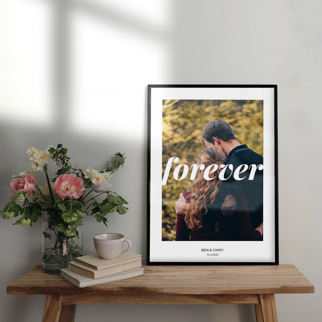 Fotoposter "Forever" famwalls