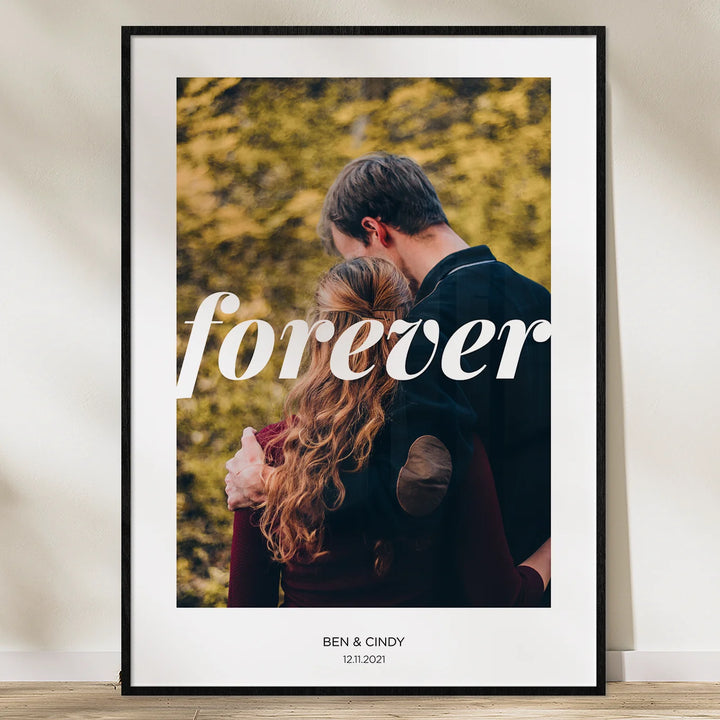 Fotoposter "Forever" - famwalls