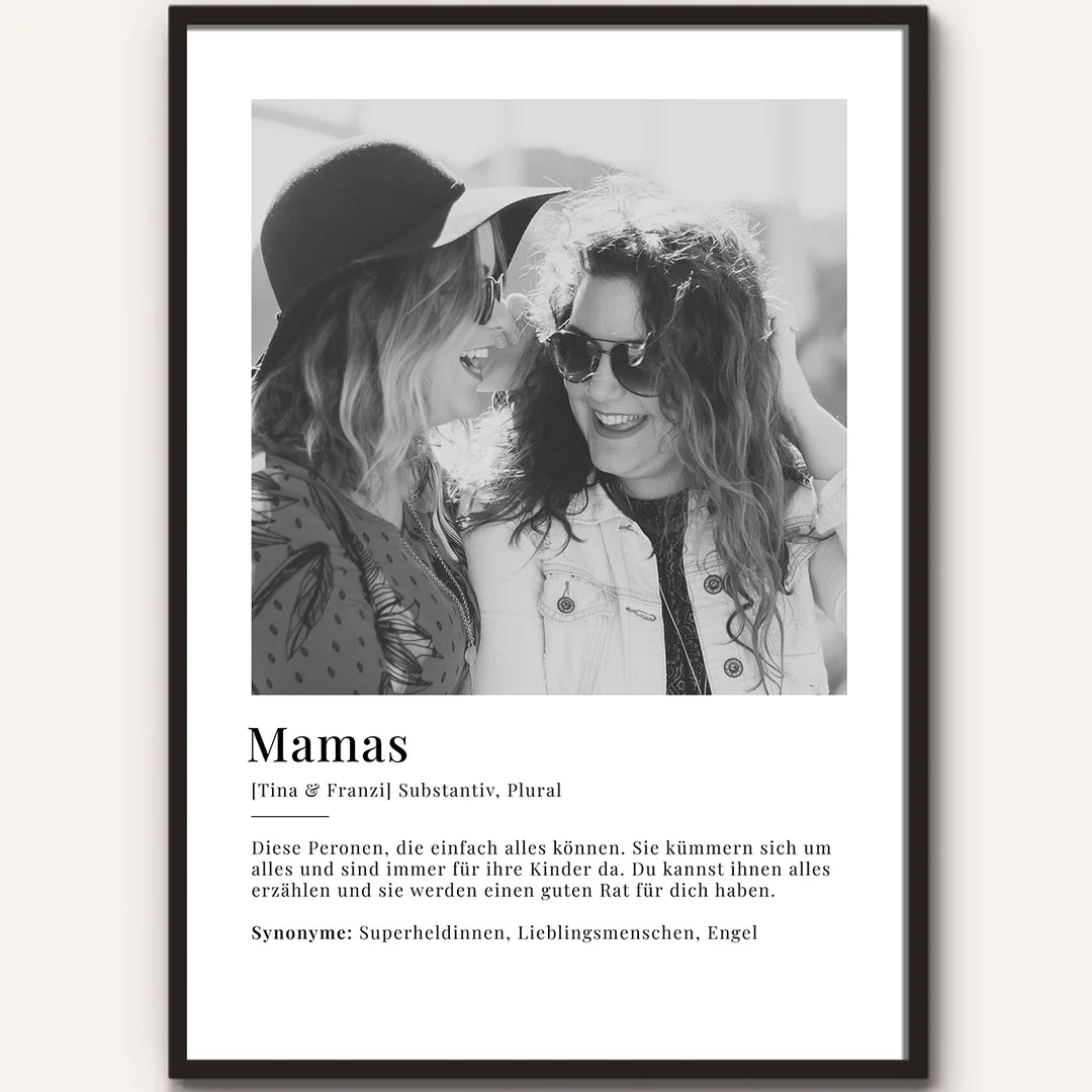 Fotoposter "Mamas Definition" famwalls