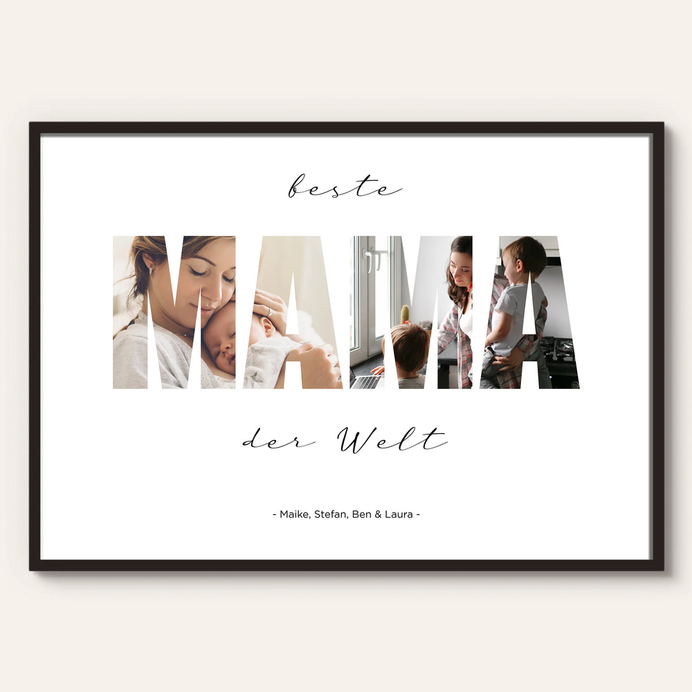 Fotoposter "Mama Wort"