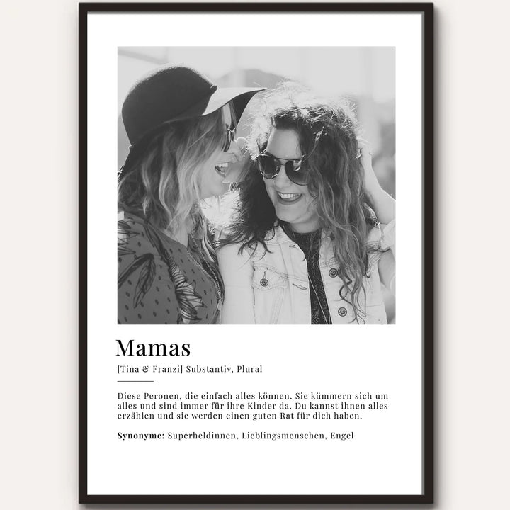 Fotoposter "Mamas Definition"
