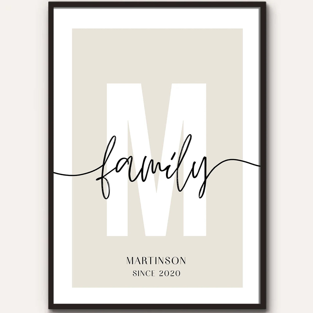 Poster"Family Letter"
