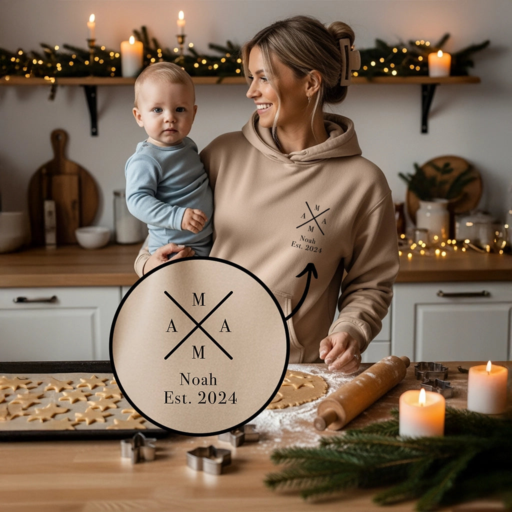 Personalisierter Hoodie "MAMA"