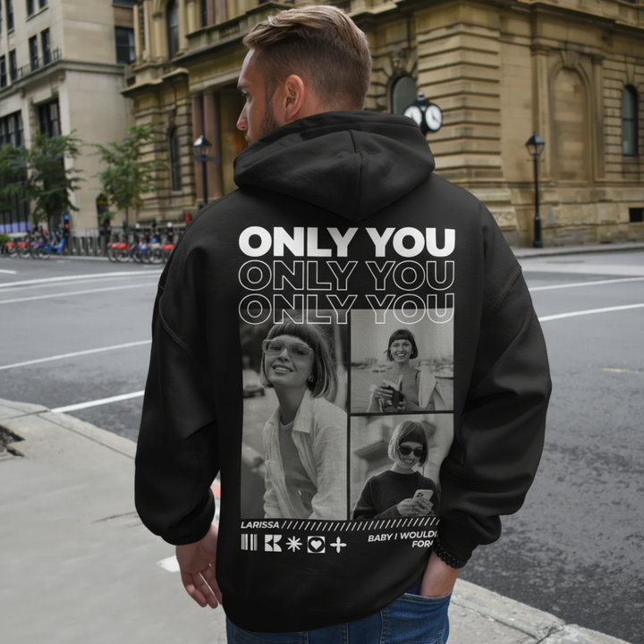 Personalisierter Hoodie "Only You"