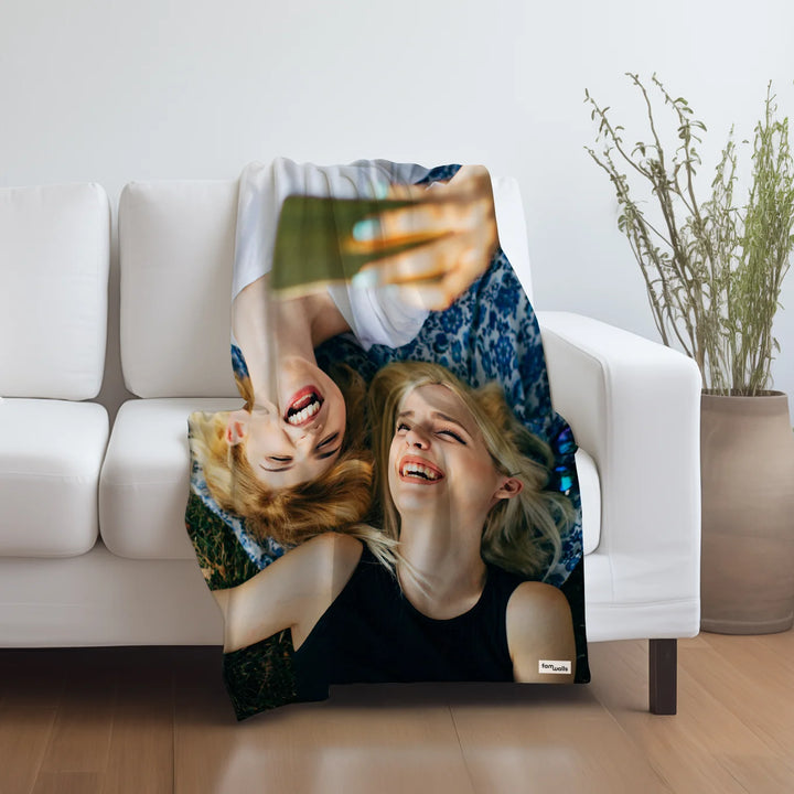 Personalisierte Decke "Foto" - famwalls