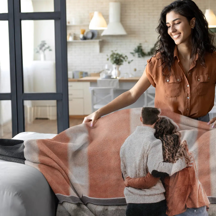 Personalisierte Kuscheldecke ''Euer Foto & Text'' famwalls