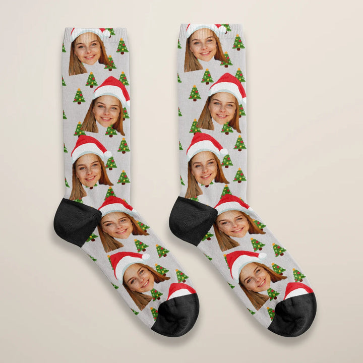 Personalisierte Socken "Weihnachten" mit Foto famwalls