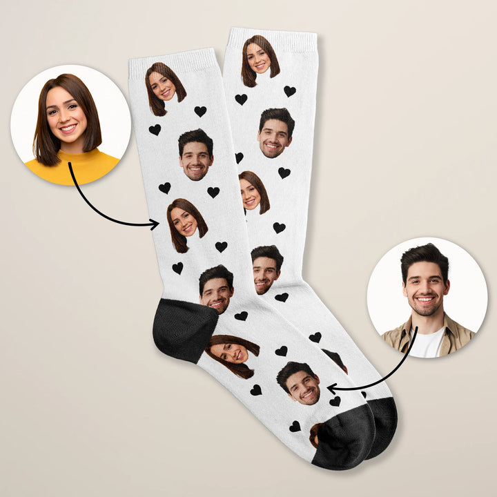 Personalisierte Socken mit Foto - famwalls