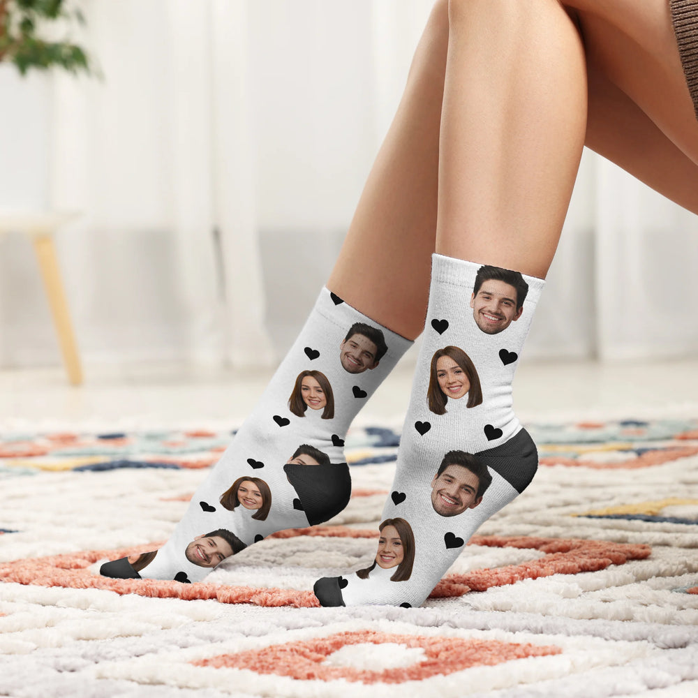 Personalisierte Socken mit Foto - famwalls