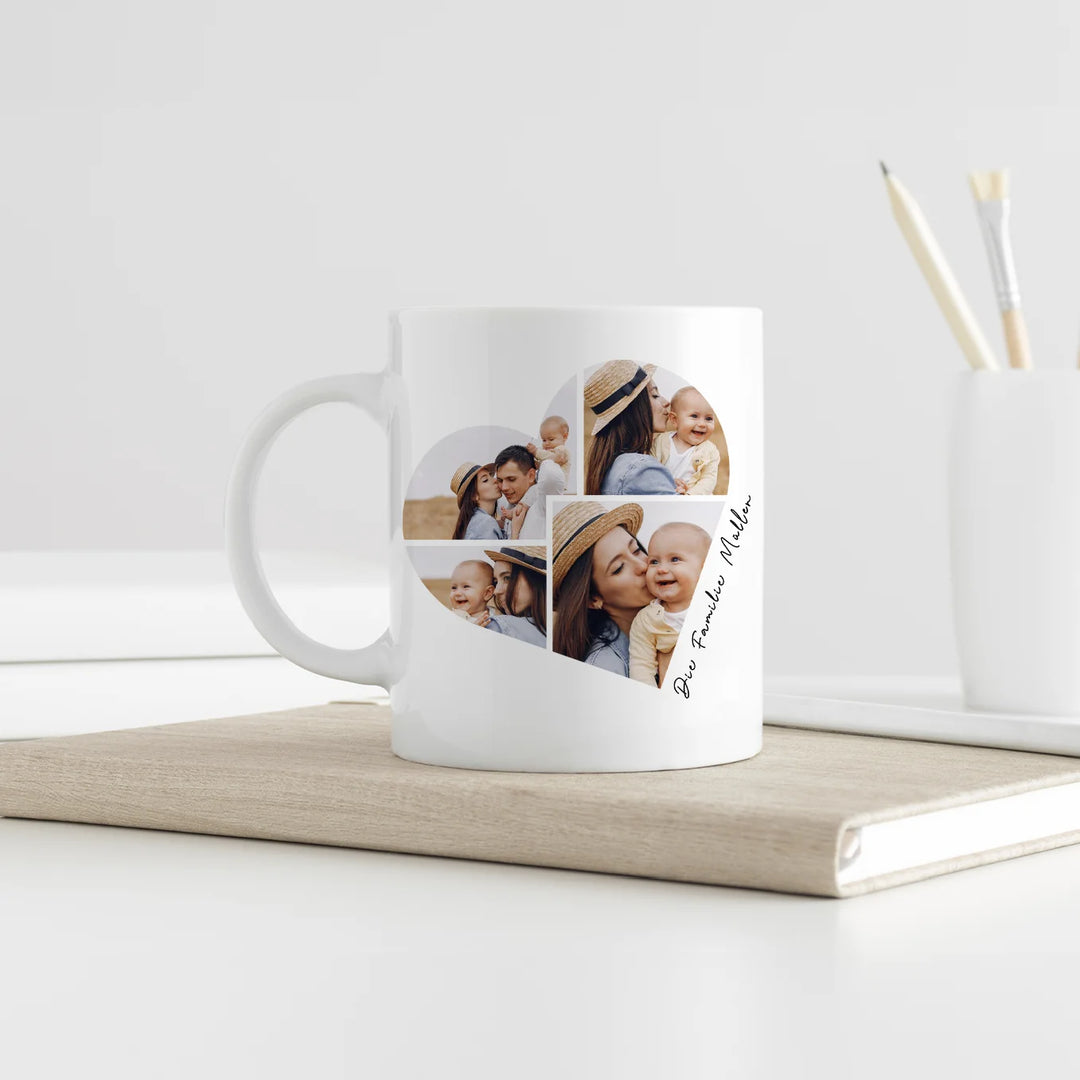 Personalisierte Tasse "Mama Herz" famwalls