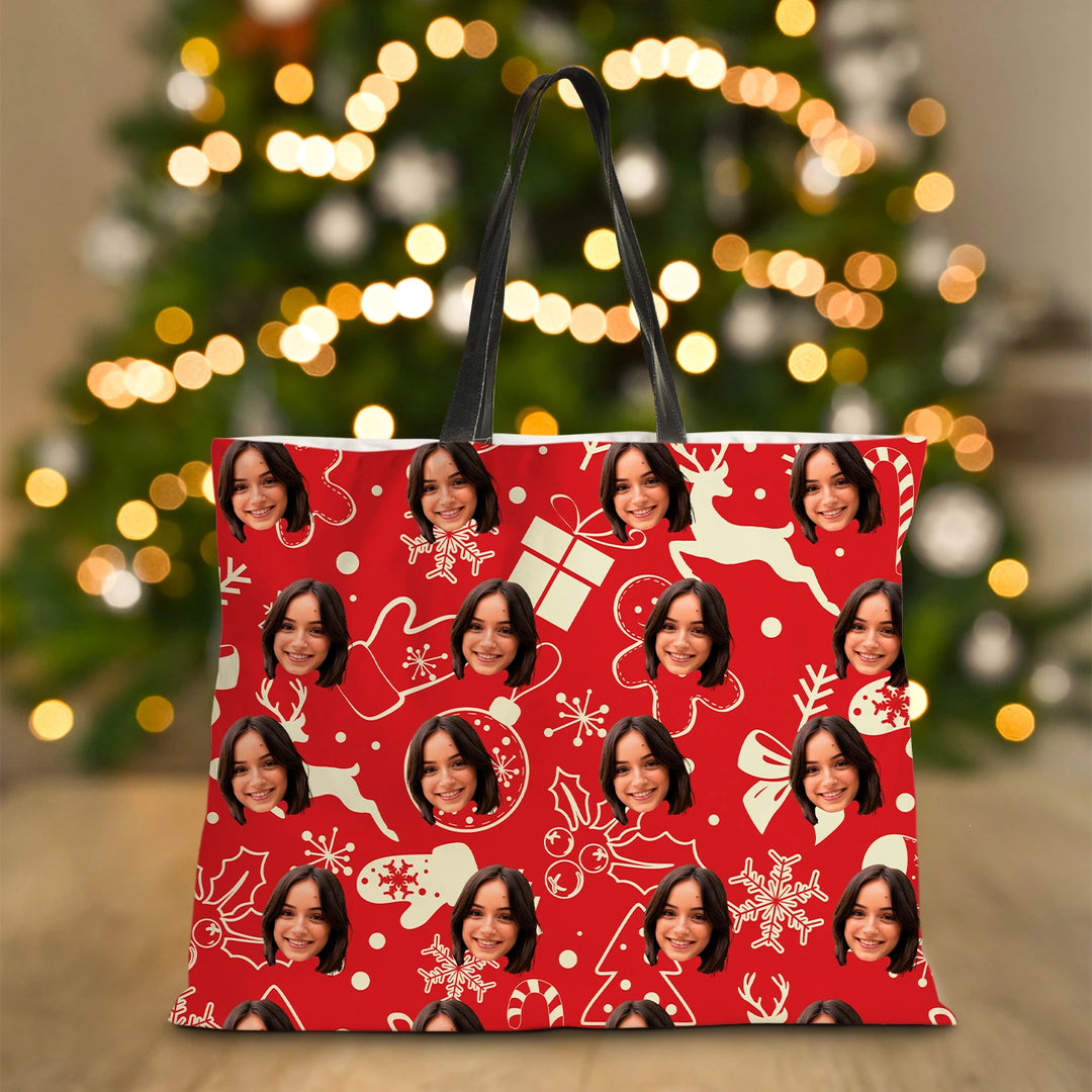 Personalisierte Weekender Tasche "Weihnachtsmotiv" famwalls