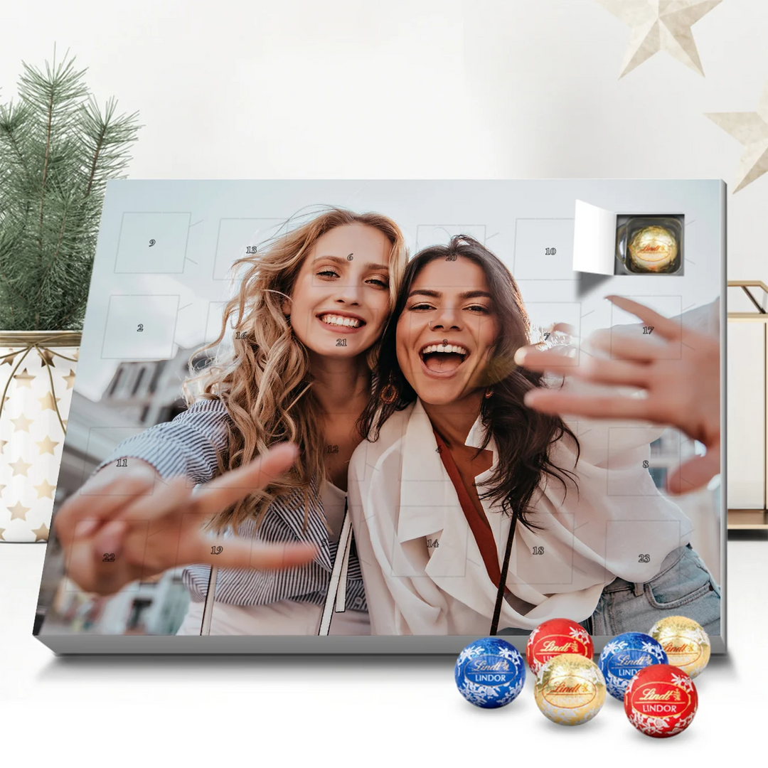 Personalisierter Lindt Adventskalender "Foto" famwalls