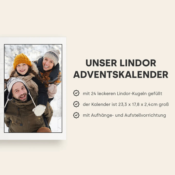 Personalisierter Lindt Adventskalender "Papa" famwalls