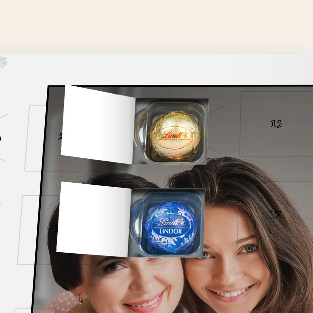 Personalisierter Lindt Adventskalender "Tochter" famwalls