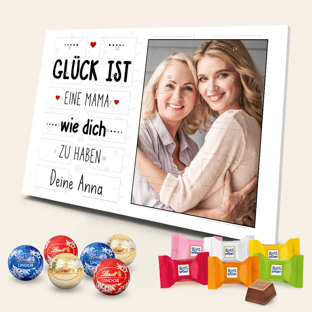 Personalisierter Schoko Adventskalender famwalls