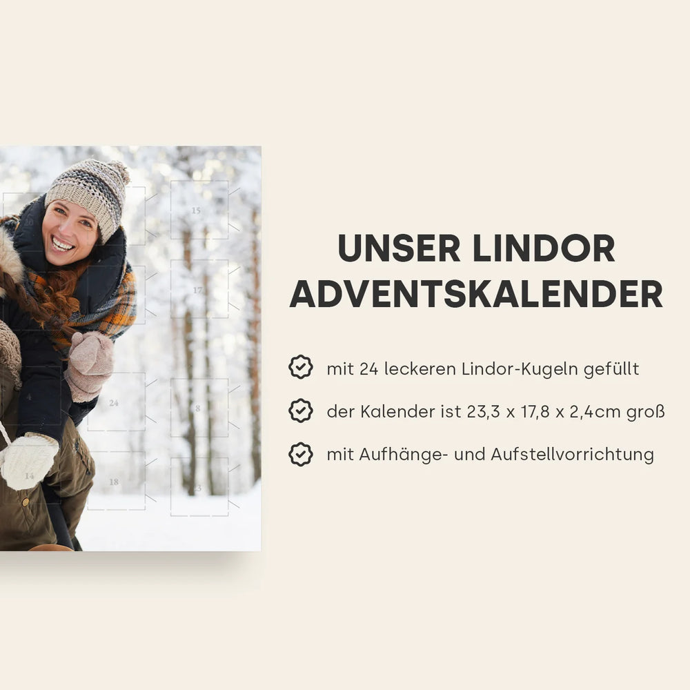 Personalisierter Schoko Adventskalender famwalls