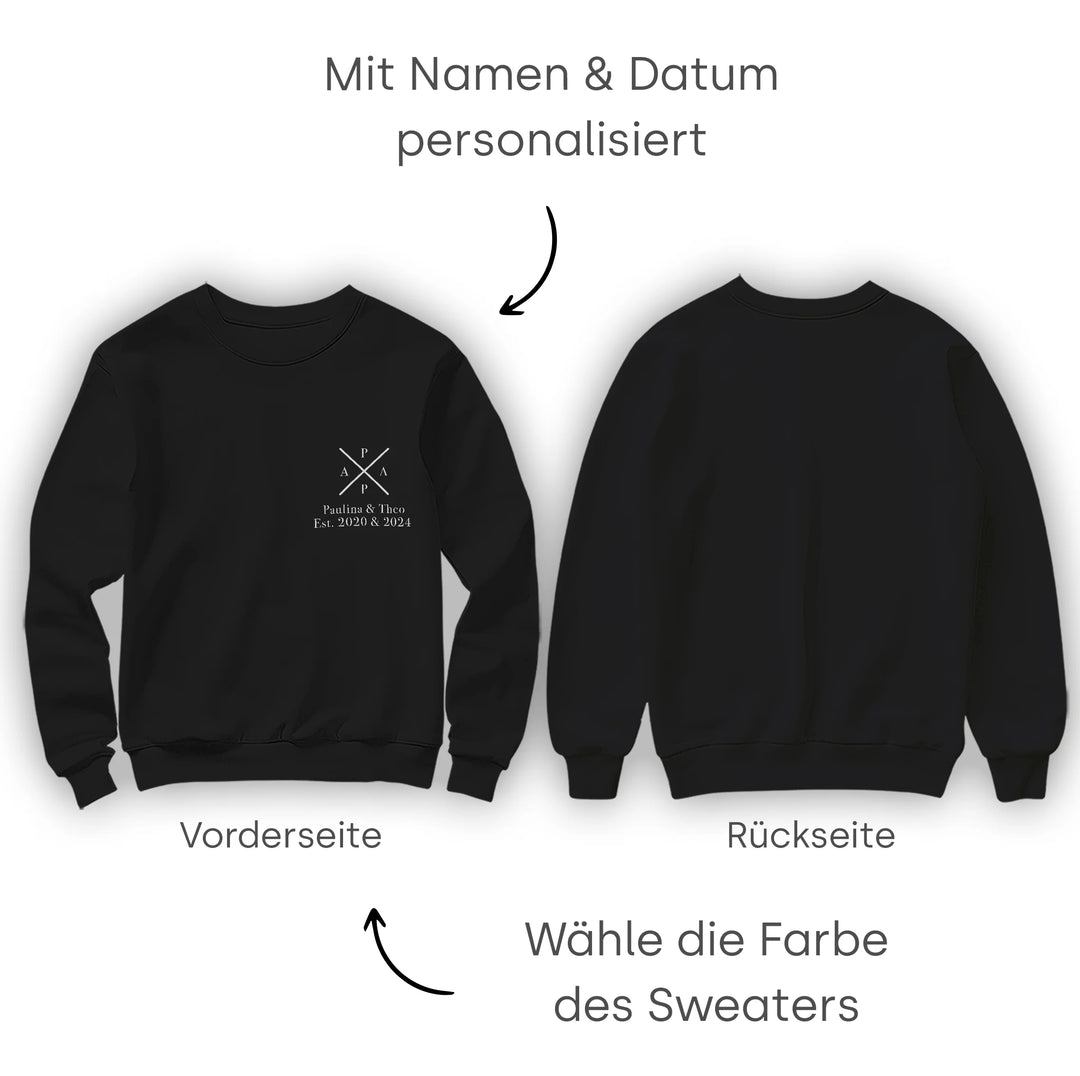 Personalisierter Sweater "PAPA"