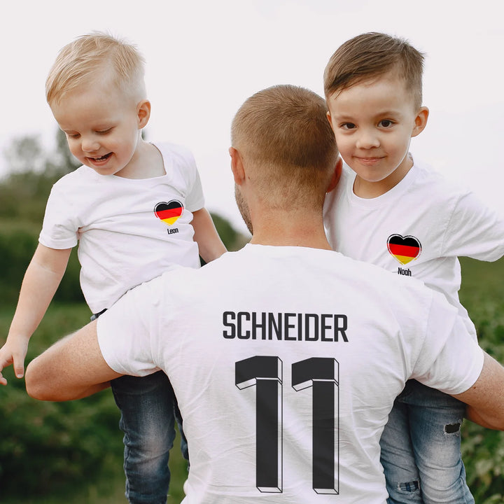 Personalisiertes Fußball-Shirt "Europameisterschaft" famwalls