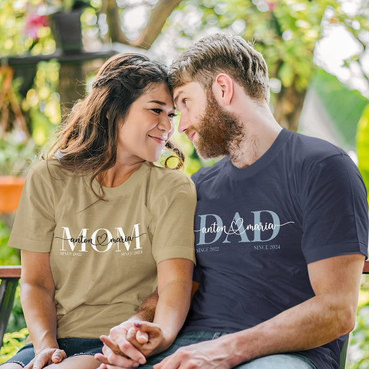 Personalisiertes T-Shirt "Dad" famwalls