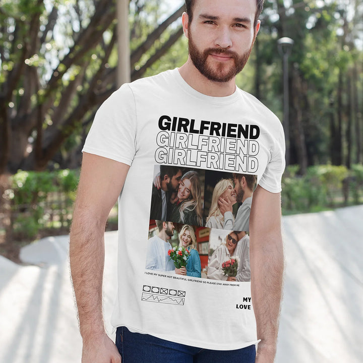 Personalisiertes T-Shirt "Girlfriend"