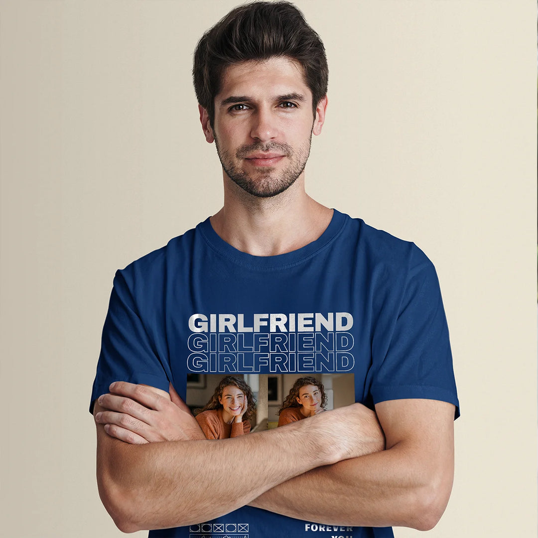 Personalisiertes T-Shirt "Girlfriend"