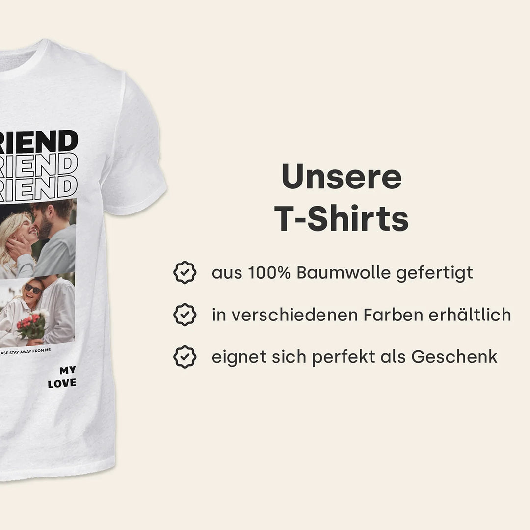 Personalisiertes T-Shirt "Girlfriend"