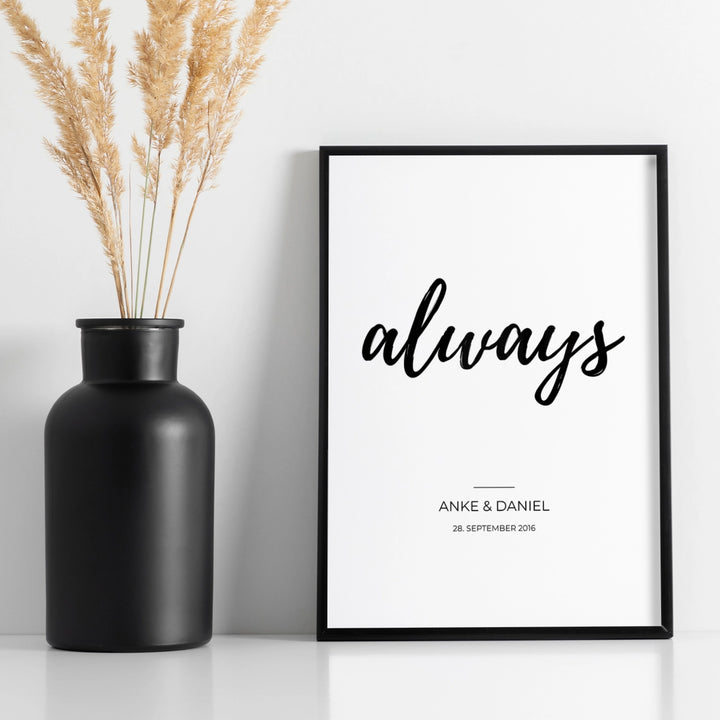 Poster "Always" famwalls