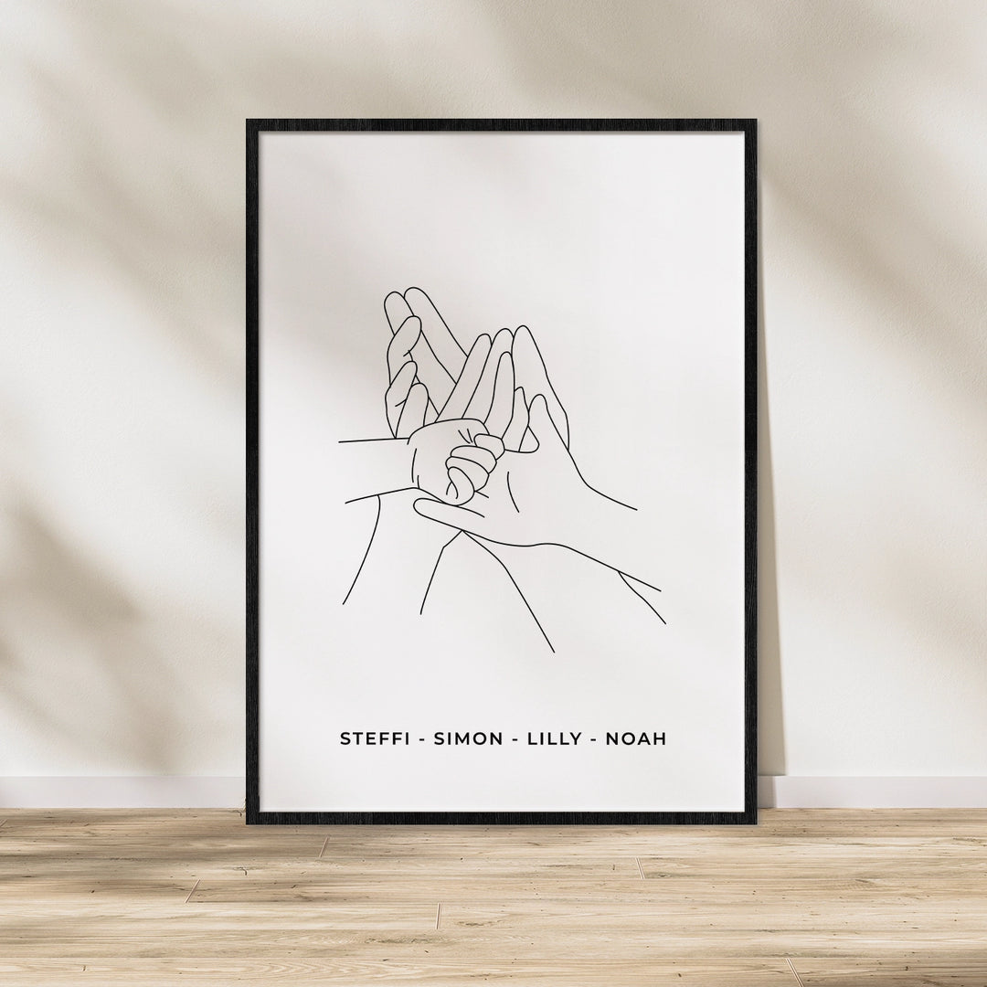 Poster "Hands" famwalls