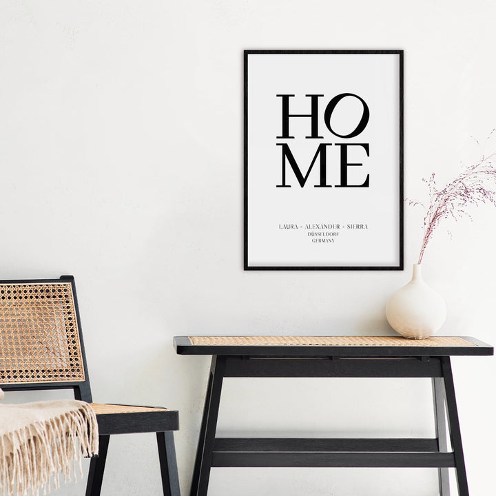 Poster "Home O" famwalls