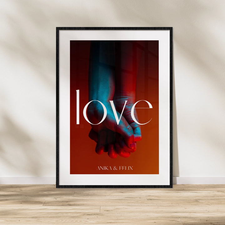 Poster "Love Hands" famwalls