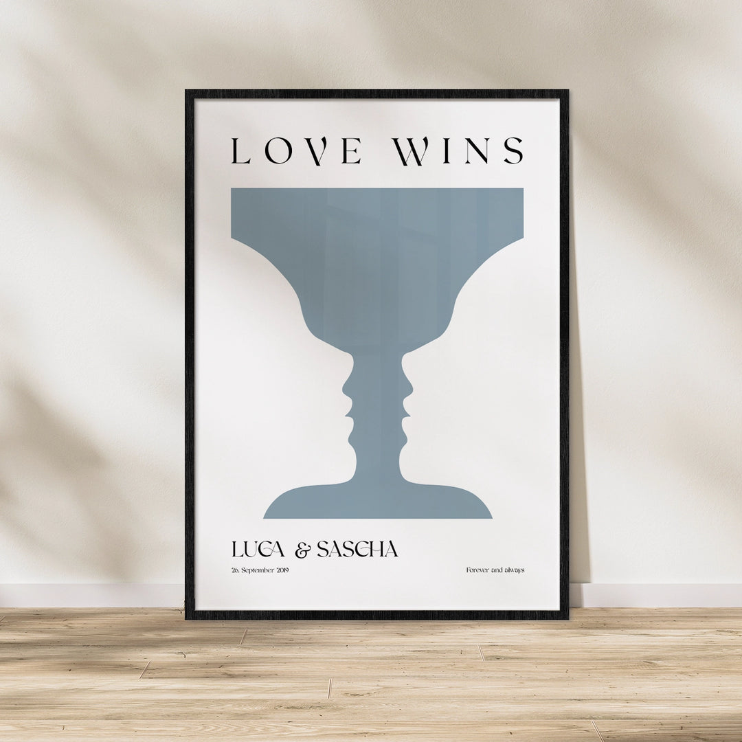 Poster "Love wins" famwalls