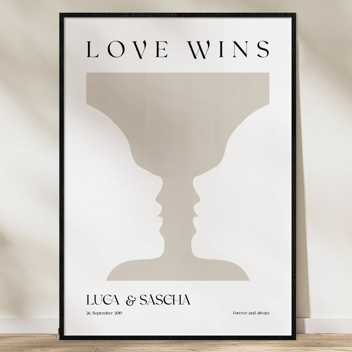 Poster "Love wins" - famwalls