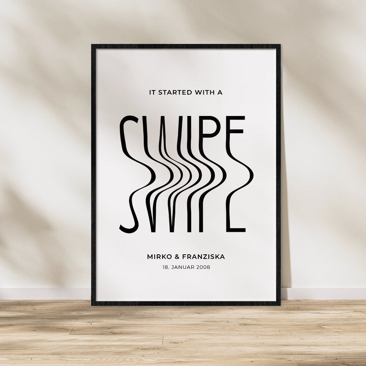 Poster "Swipe" famwalls